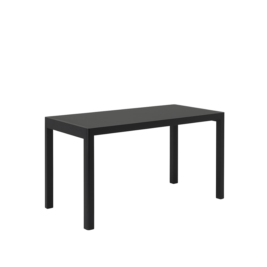 무토 워크샵 테이블  Workshop Table 130 Black/Black Linoleum