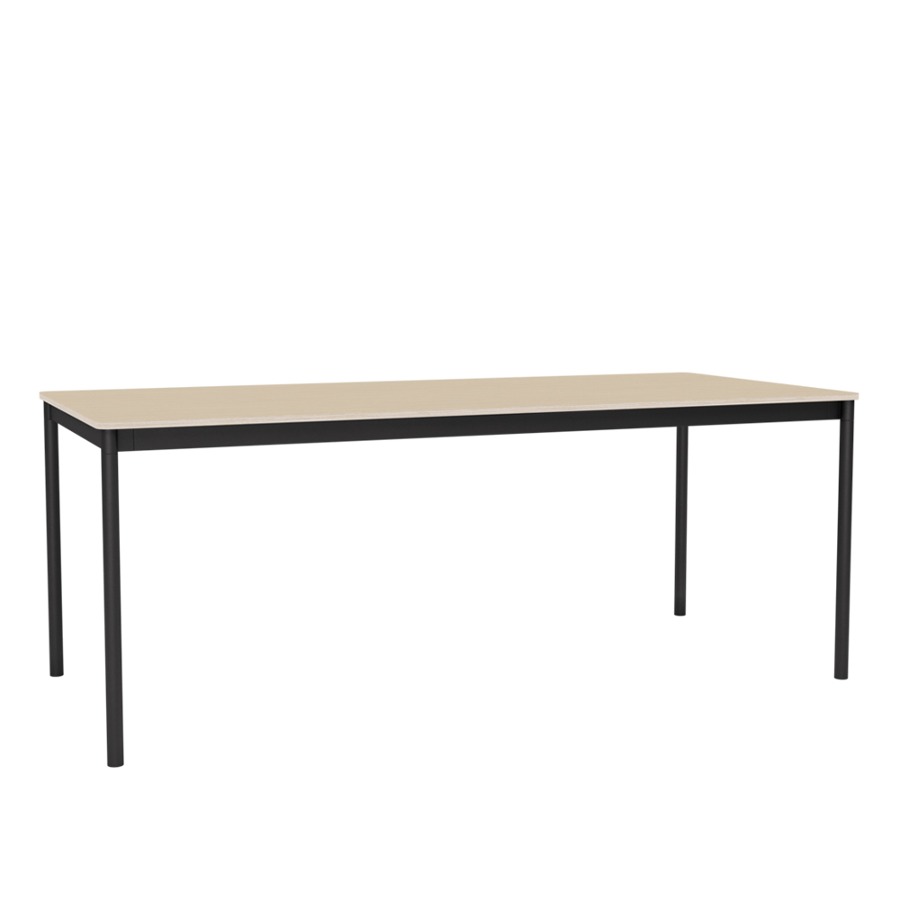 무토 베이스 테이블 Base Table 190X85 cm Black/Oak