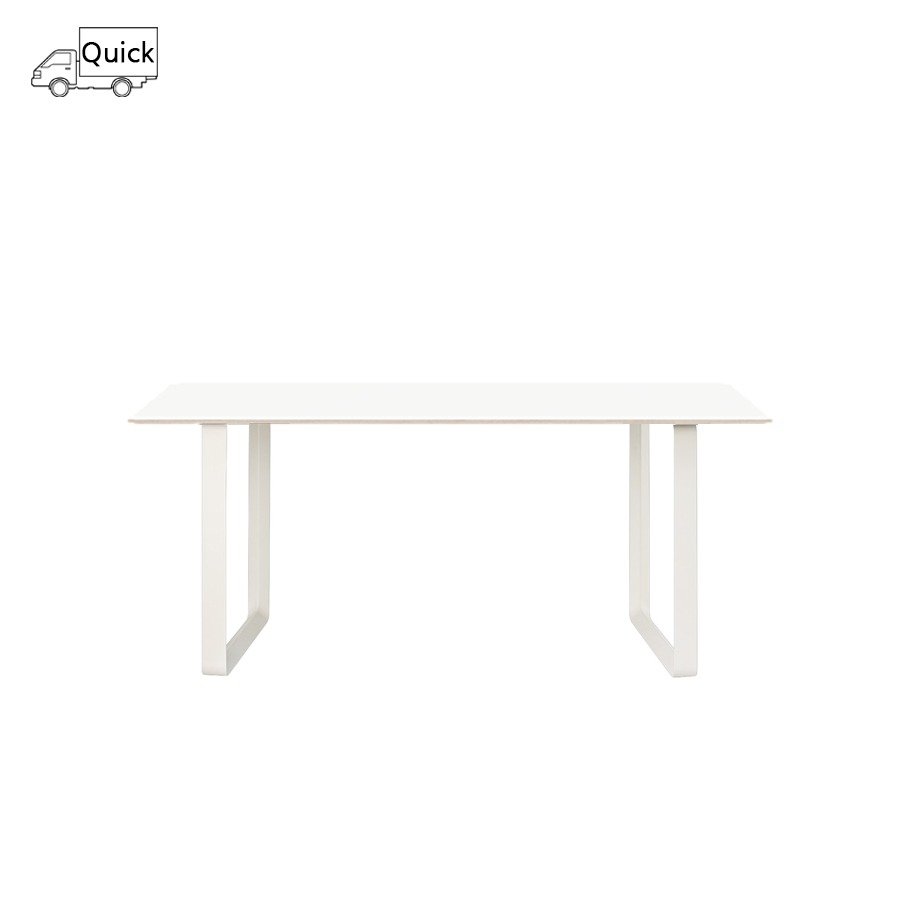 무토 70/70 다이닝 테이블 70/70 Table 170cm White/White
