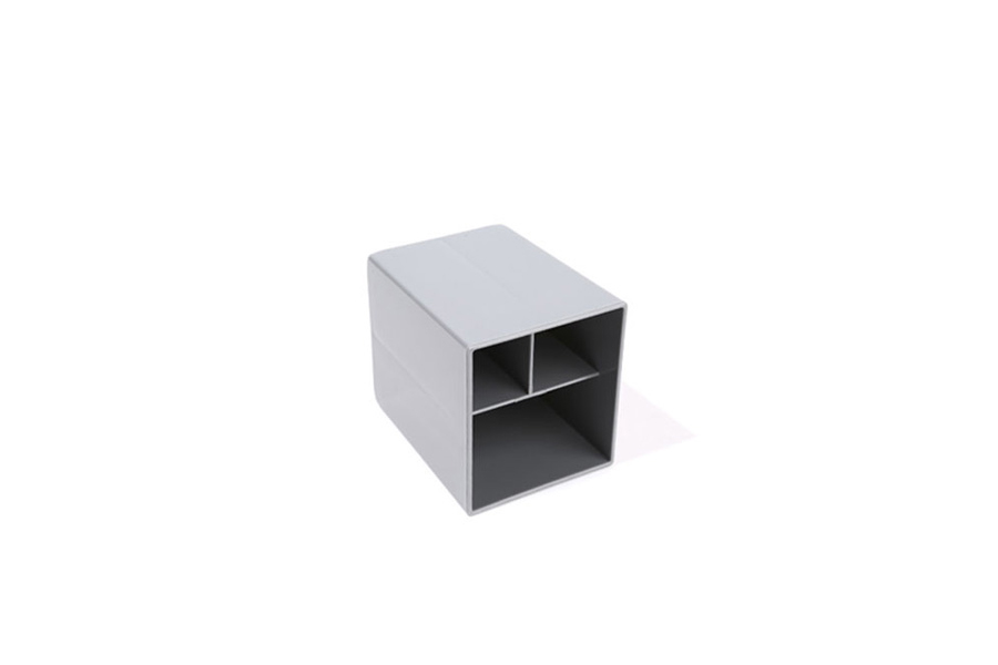 Square Divided Pencil Cup