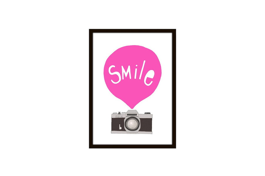 Smile Pink A3