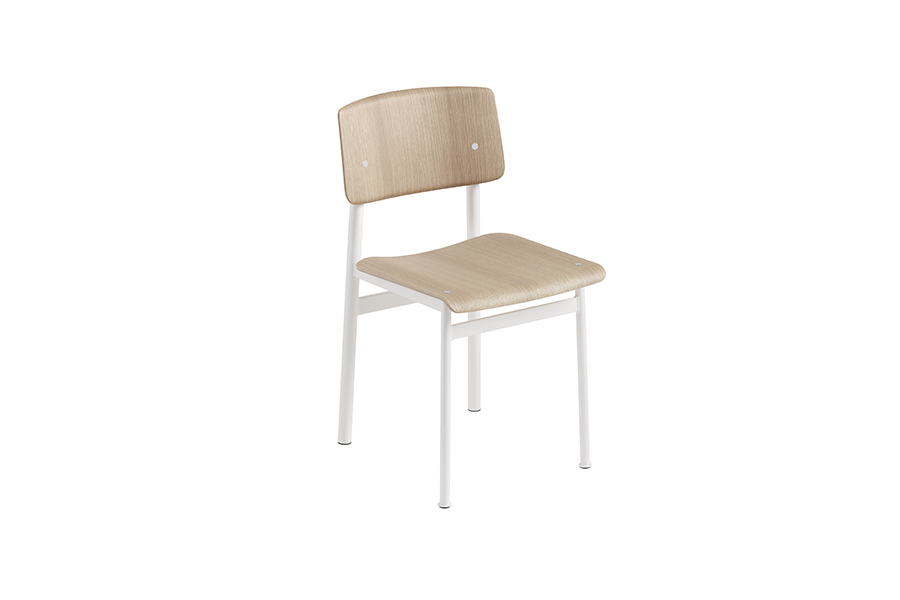 무토 로프트 체어 Loft Chair Oak/White