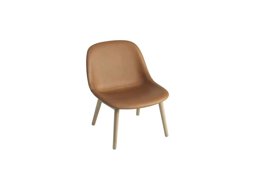 무토 화이버 라운지체어 Fiber Lounge Chair Wood Base 4colors