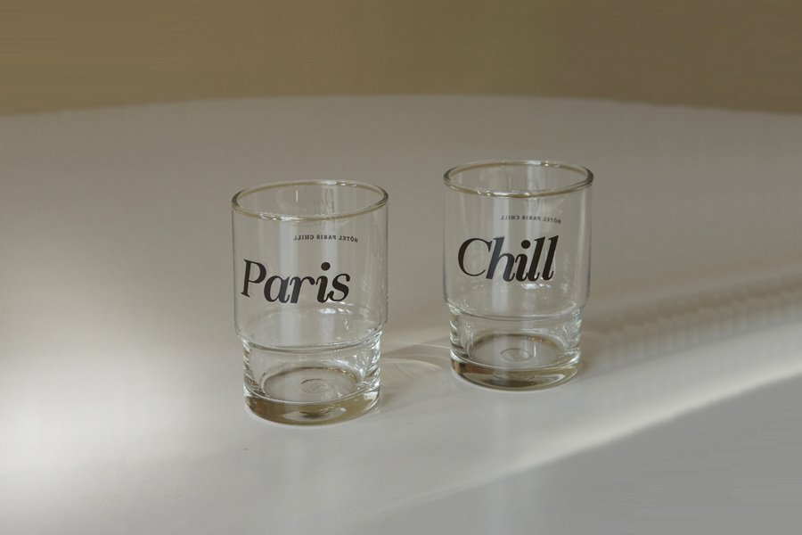 호텔파리칠 칠 컵 Chill Cup Glass