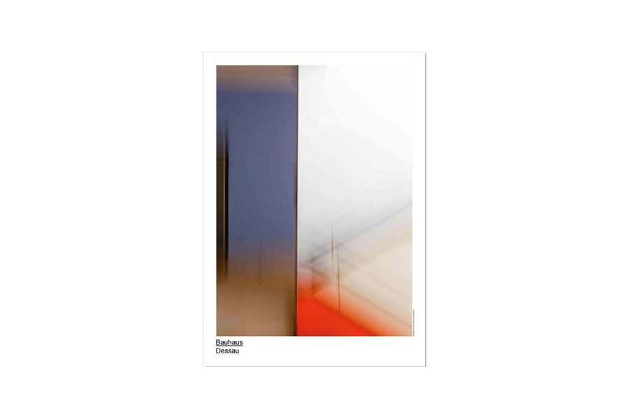 Bauhaus Dessau Hallway Kohlemainen 59.4 x 84 (액자포함)