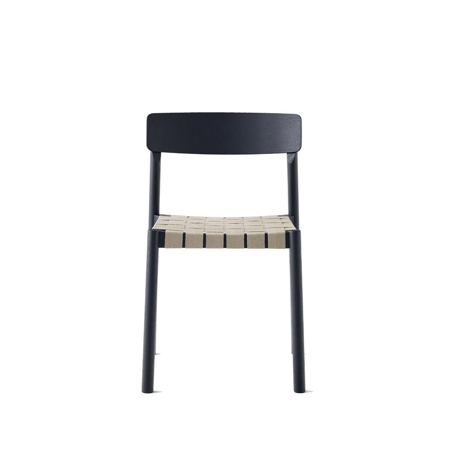 앤트레디션 베티 체어 Betty Chair TK1 Black w.Natural linen