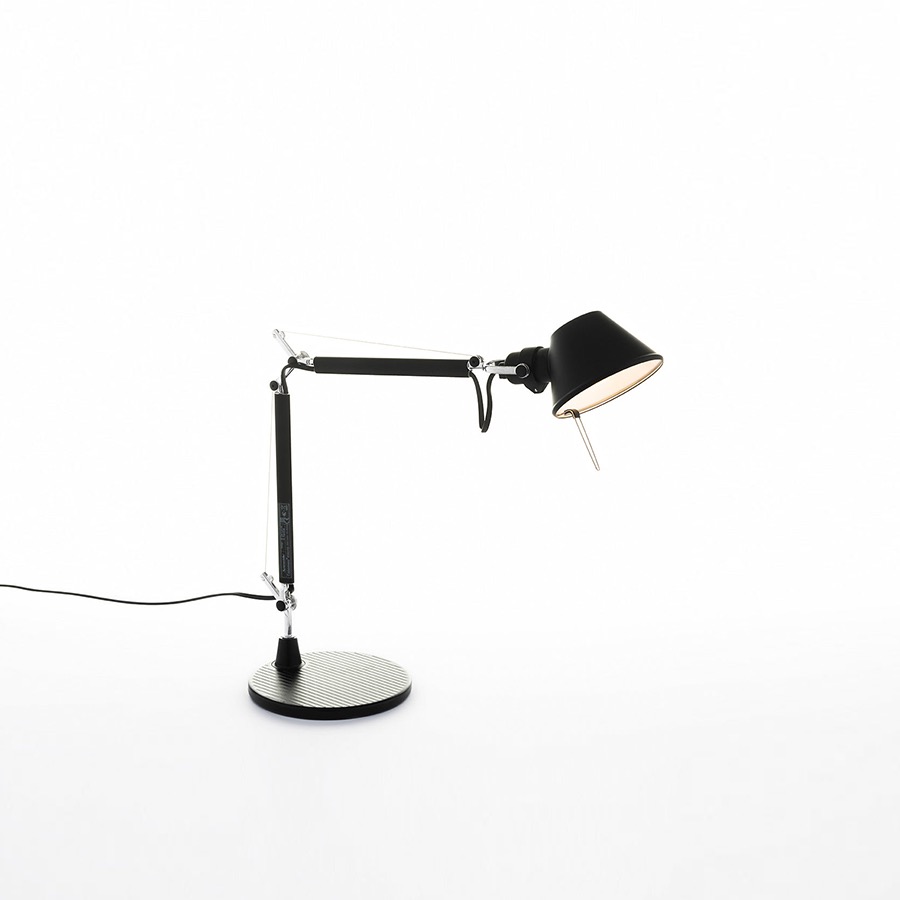 아르떼미데 톨로메오 마이크로 테이블 램프 Tolomeo Micro Table Lamp Black