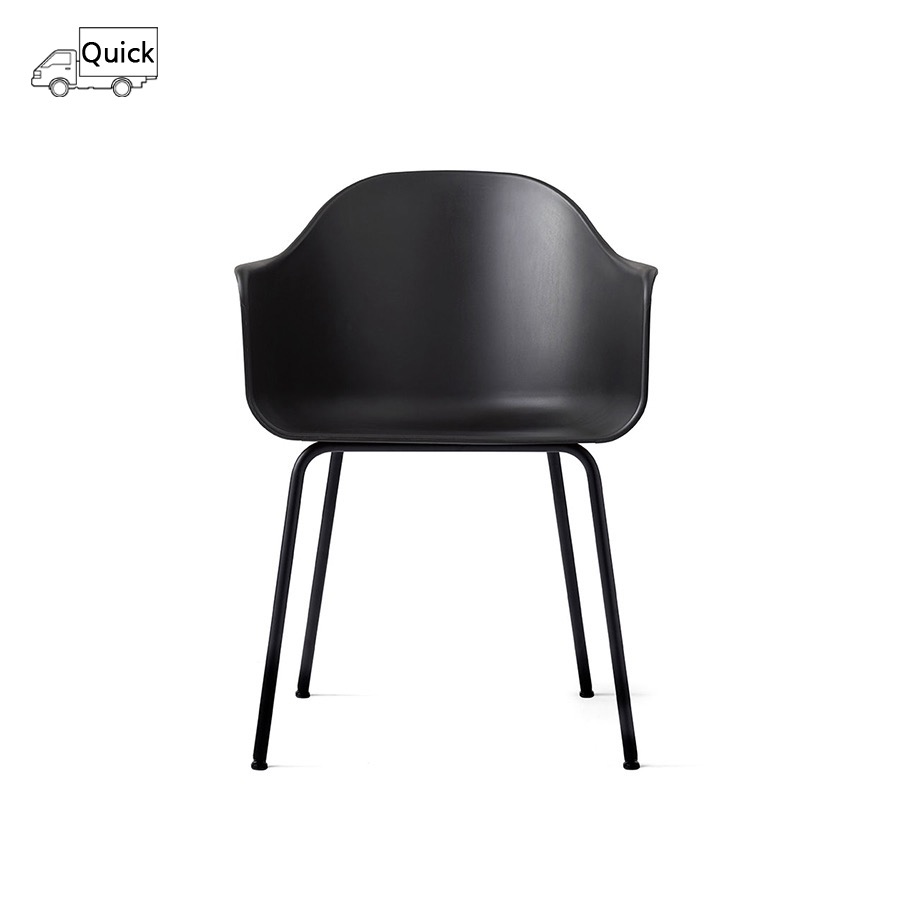 오도 코펜하겐 하버 다이닝 체어 Harbour Dining Chair Black Base/Black