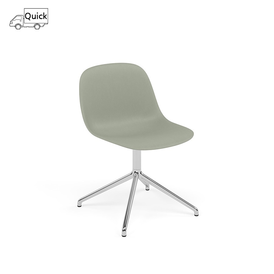 무토 화이버 체어 Fiber Chair Swivel Aluminum/Dusty Green
