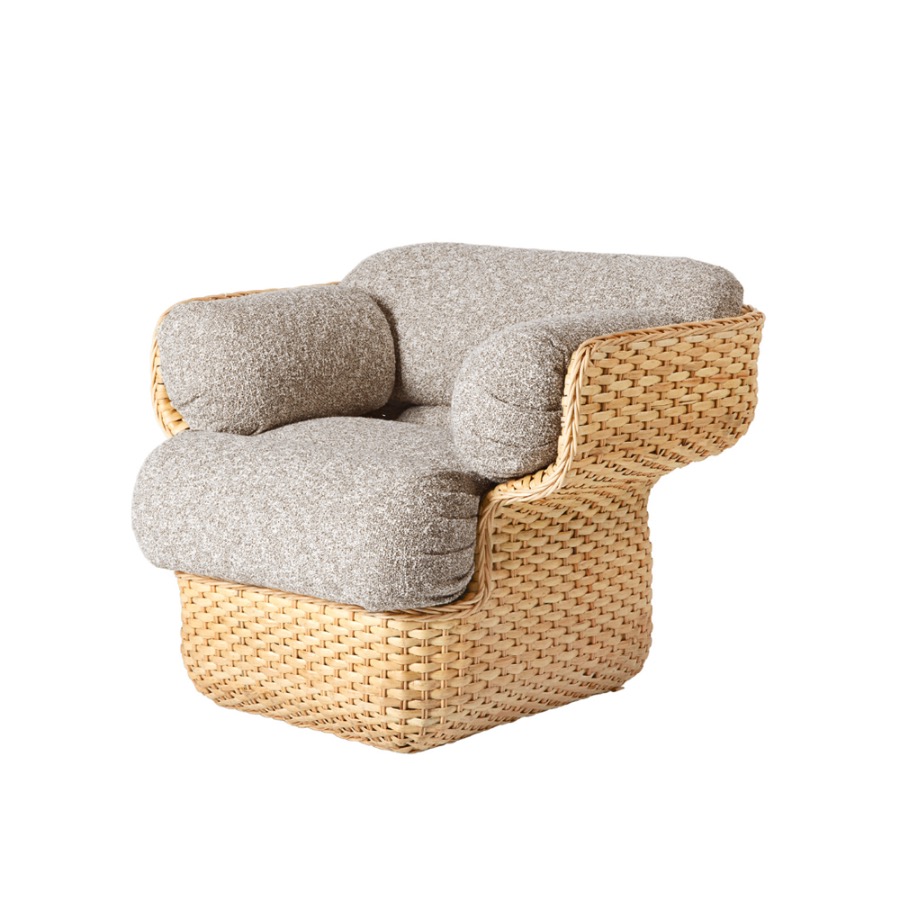 구비 바스켓 라운지 체어 Basket Lounge Chair Rattan/Zero 12