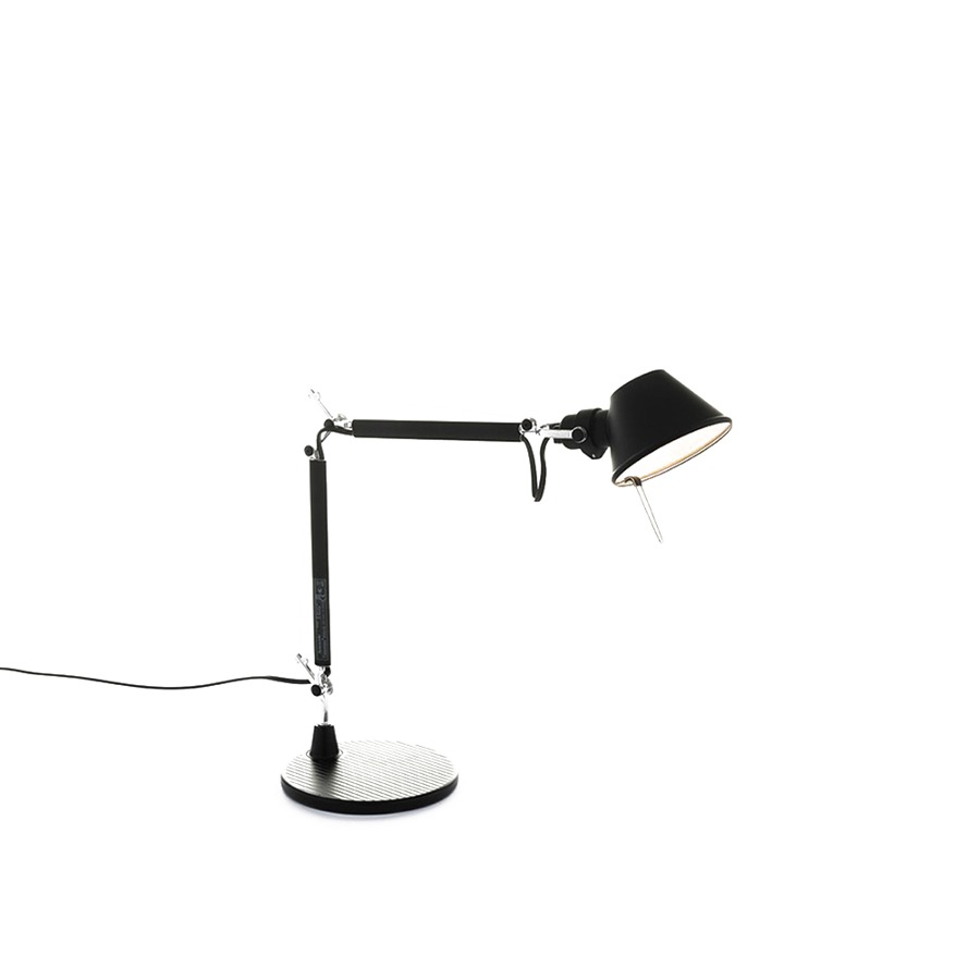아르떼미데 톨로메오 마이크로 테이블 램프 Tolomeo Micro Table Lamp Matt Black