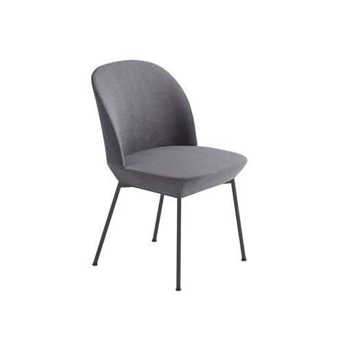 무토 오슬로 사이드 체어 Oslo Side Chair Still 161/Anthracite Black