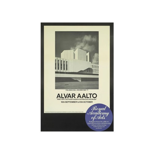 알바 알토 Alvar Aalto 1978 50.8x76.2 (액자포함)