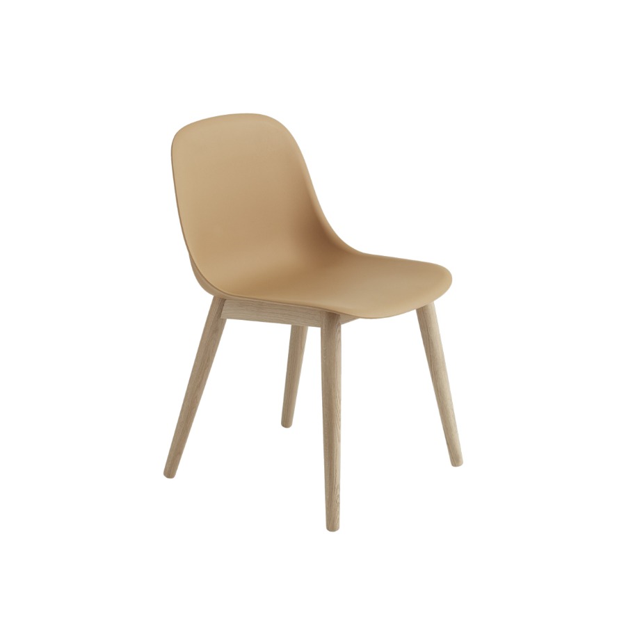 무토 화이버 사이드 체어 Fiber Side Chair Wood Oak/Ochre