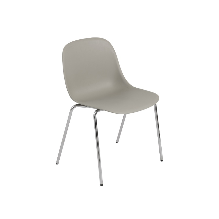 무토 화이버 사이드 체어 A베이스 Fiber Side Chair A-BaseChrome/Grey