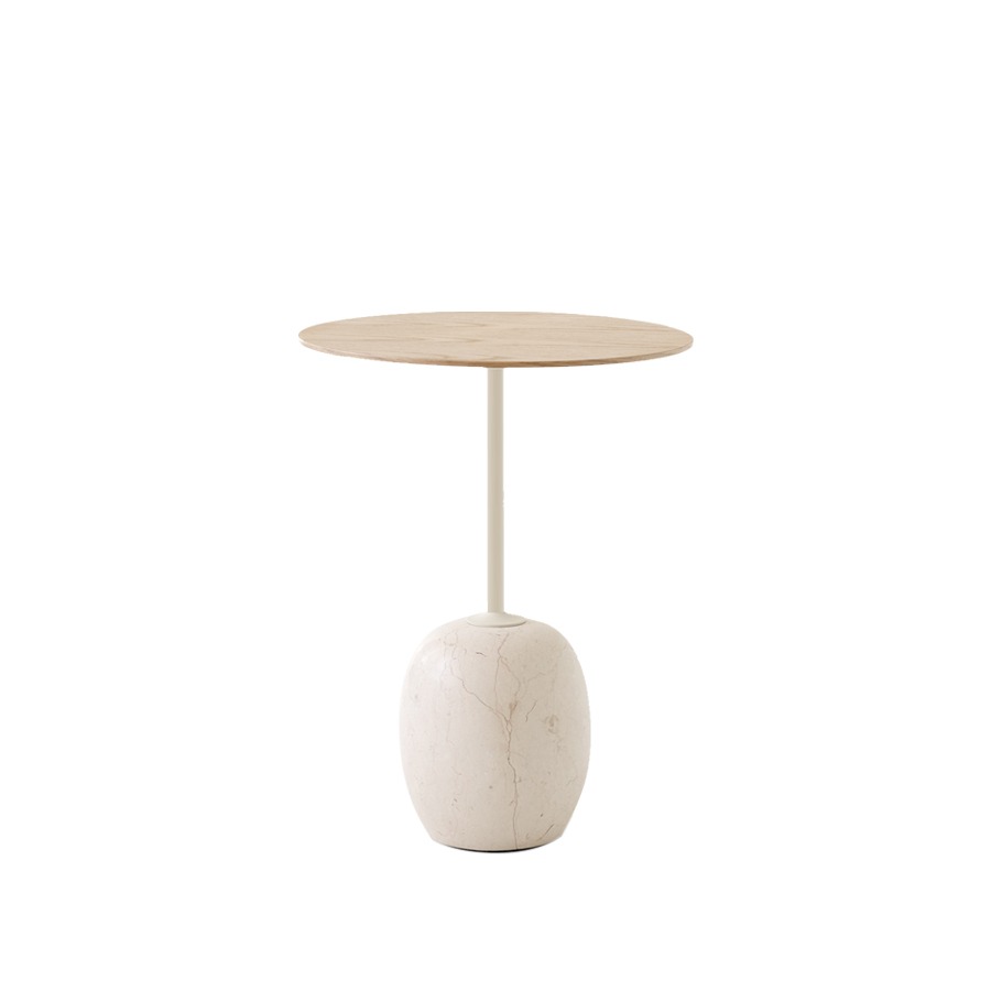 앤트레디션 라토 테이블Lato Table LN8 Lacquered Oak/Crema Diva Marble