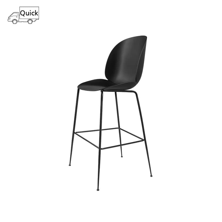 구비 비틀 바 체어 Beetle Bar Chair Black Frame / Black