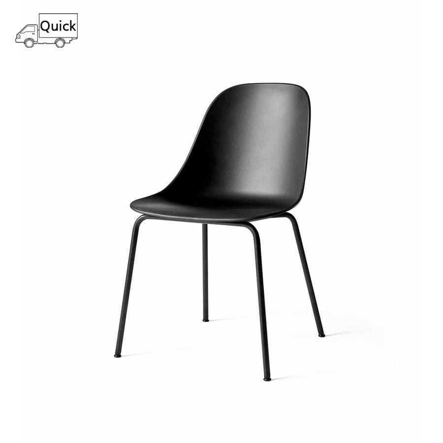 메누 하버 사이드 다이닝 체어 Harbour Side Dining Chair Black Steel/Black