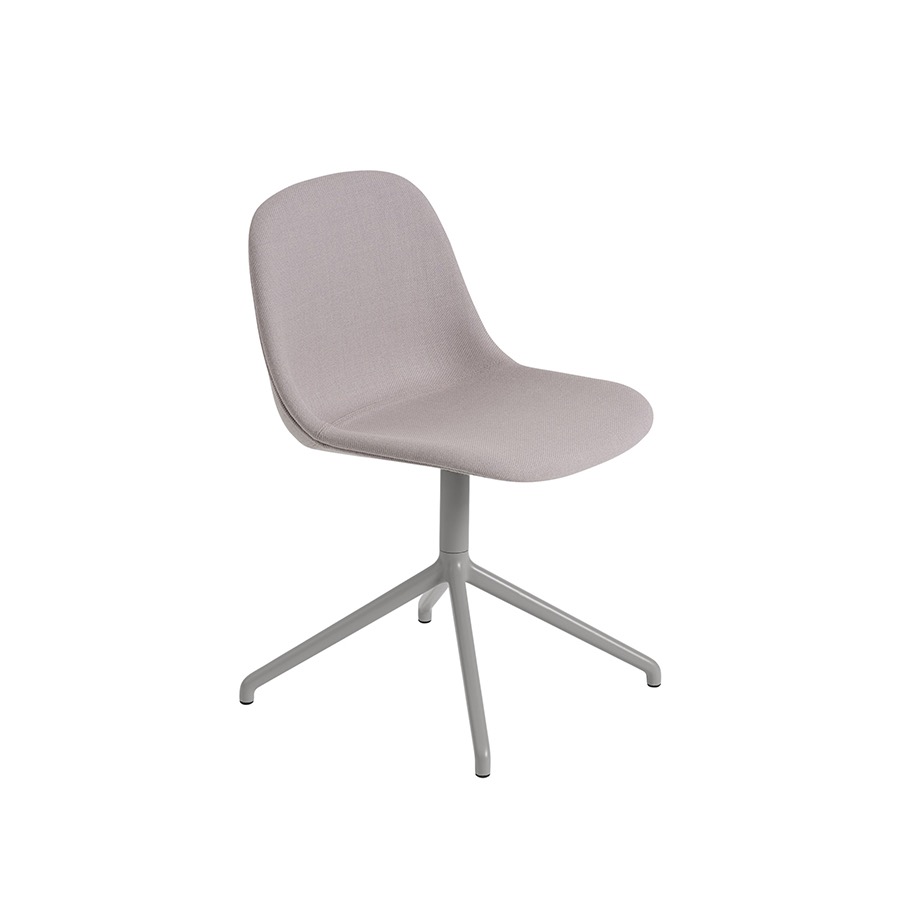 무토 화이버 사이드 체어 스위블 Fiber Side Chair Swivel w.Return Grey/Twill Weave620