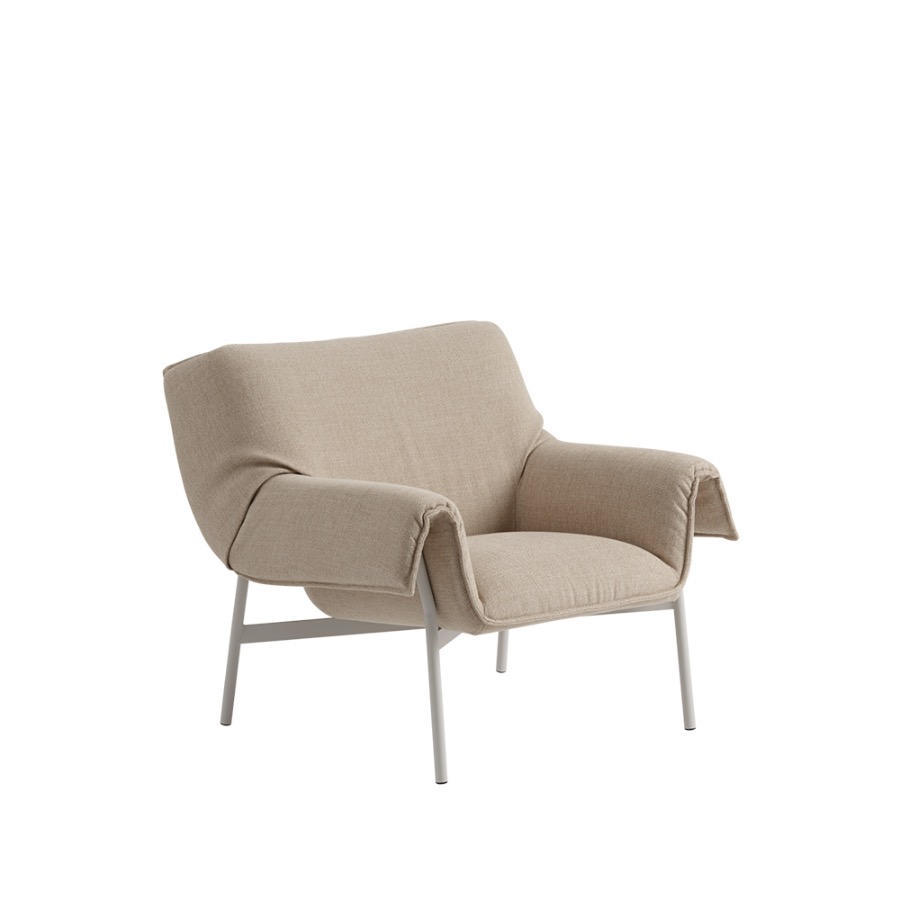 무토 랩 라운지 체어 Wrap Lounge Chair Grey/Ecriture240