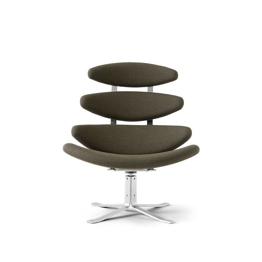 프레데리시아 코로나 라운지 체어 Corona Lounge Chair Steel/Clay14
