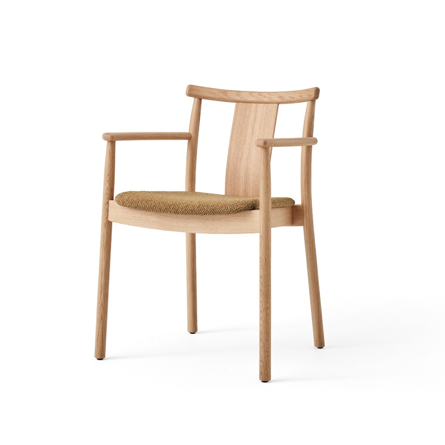 오도 코펜하겐 메르커 다이닝 암체어 Merkur Dining Chair w.Armrest Seat Upholstered Oak/Boucle6