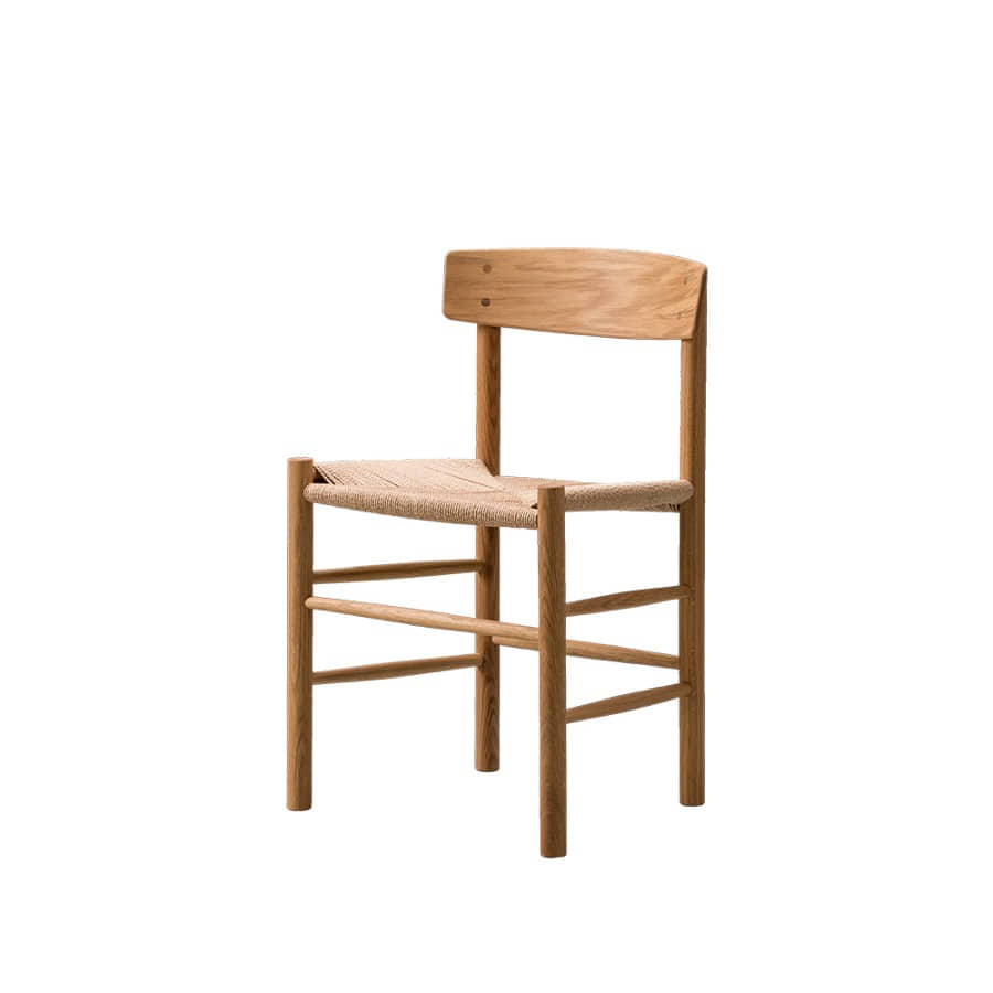 프레데리시아 J39 다이닝 체어 J39 Dining Chair Oak Oil/Natural Paper Cord