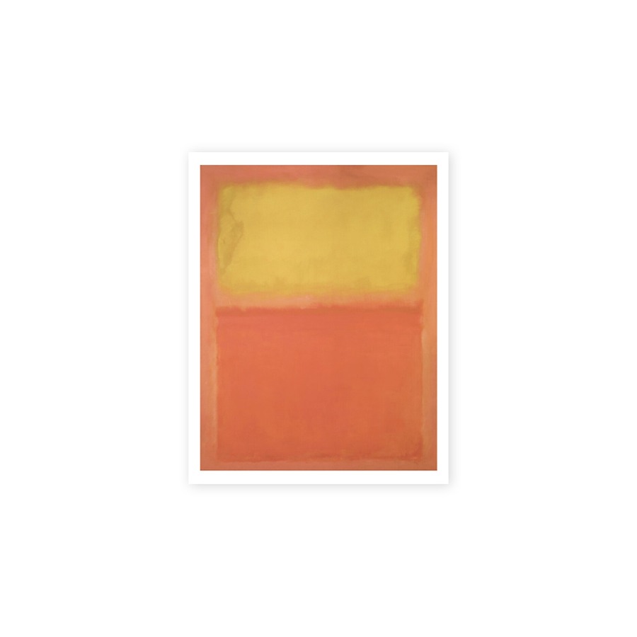마크 로스코 Orange and Yellow 56x71 (액자 포함)