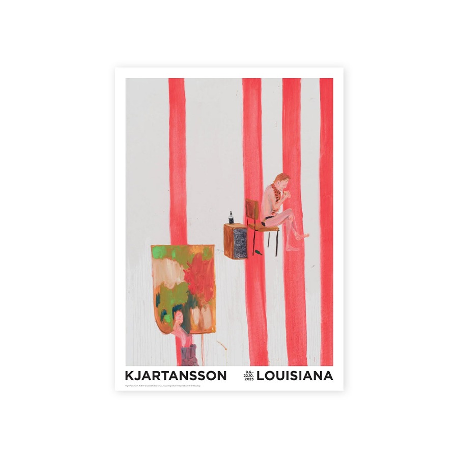 라그나르 카르탄슨 Red Stripes 42x59.4 (액자 포함)