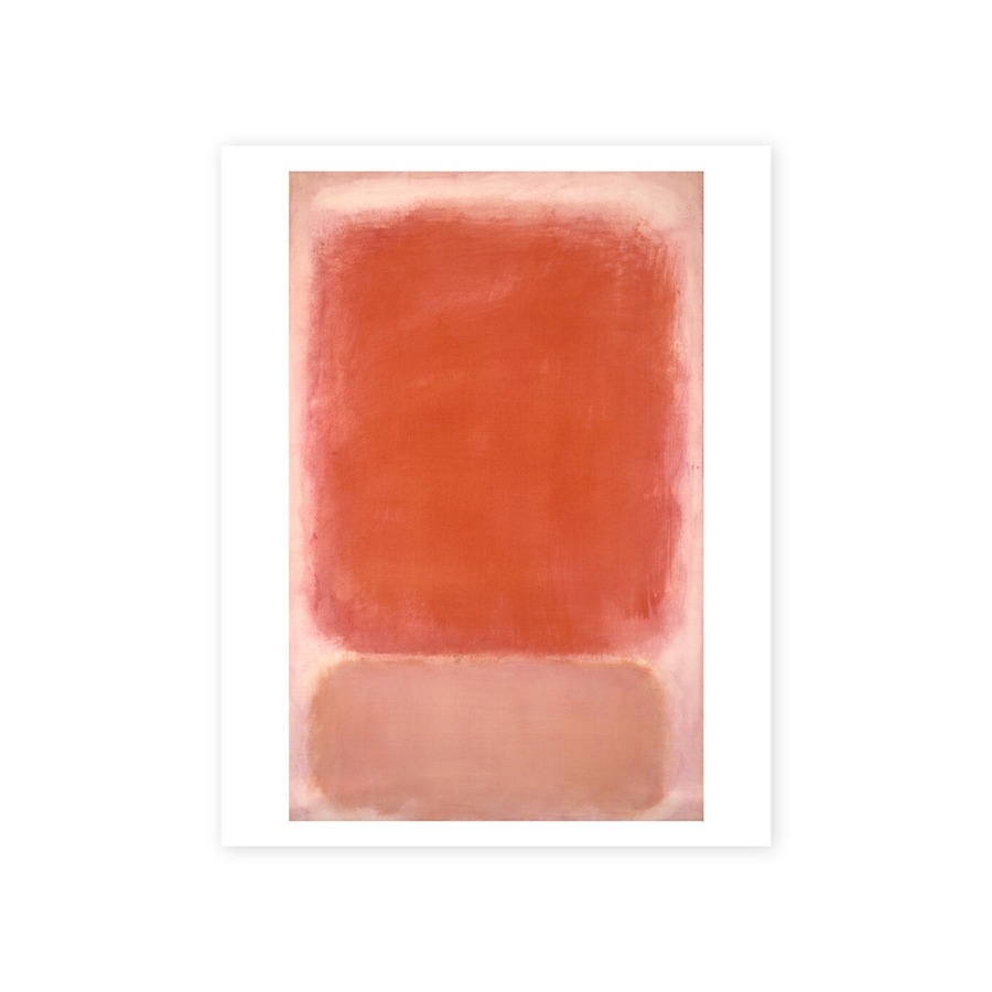마크 로스코 Red and Pink on Pink, Large 81x101 (액자 포함)