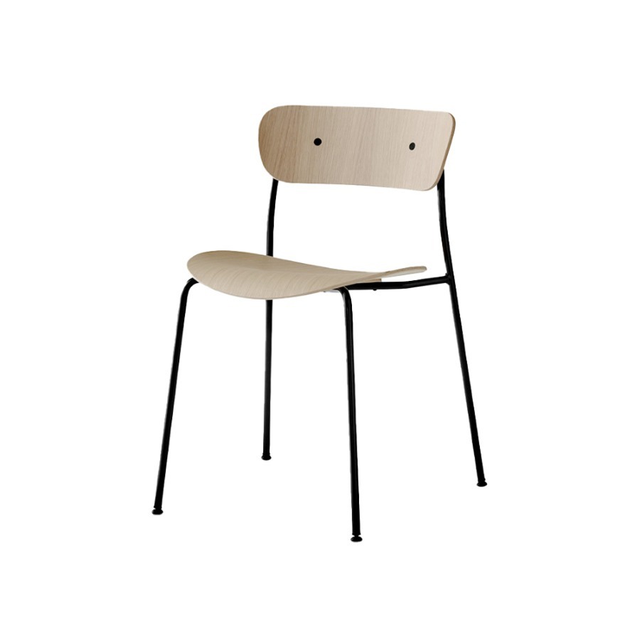 앤트레디션 파빌리온 체어 Pavilion Chair AV1 Black/Lacquered Oak/Black Fitting