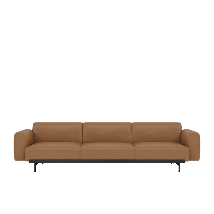 무토 인 시튜 소파 In Situ Modular Sofa 3seater (Cushion Not Included) Config 1 / Refine Leather Cognac