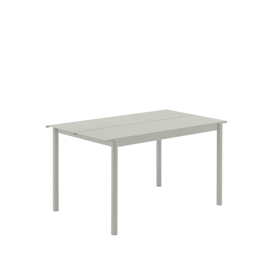 무토 리니어 스틸 테이블 Linear Steel Table 3sizes Grey