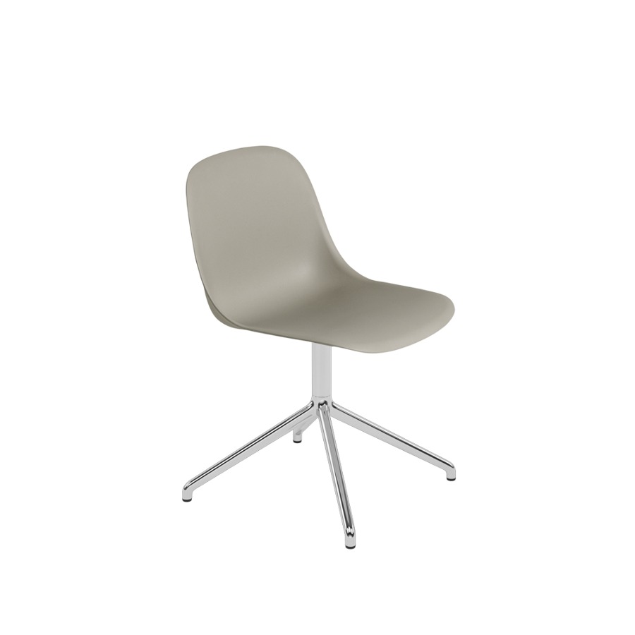 무토 화이버 체어 Fiber Chair Swivel Aluminum/Grey